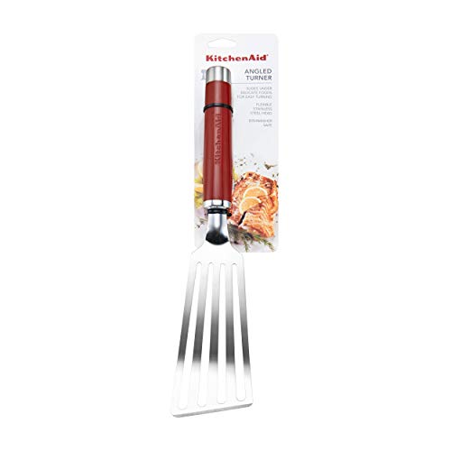 KitchenAid KO024OHERA Gourmet Stainless Steel Flex Turner, One Size, Red