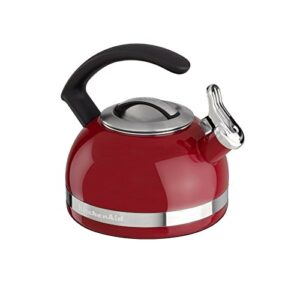 kitchenaid 2.0-quart kettle with c handle and trim band – empire red