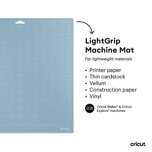 Cricut Variety Pack(1 StrongGrip, 1 LightGrip, 1 StandardGrip) Adhesive Cutting Mat 12"x12", Cutting Mat For Cricut Maker/Cricut Explore, Use with Light, Medium, & Heavy-Weight Materials, (3CT)