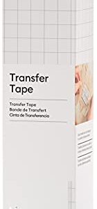 Cricut Transfer Tape - 1ft x 21ft - Easy Transfer Adhesive Sheet for Vinyl Projects - Compatible with Most Vinyl Types - Clear