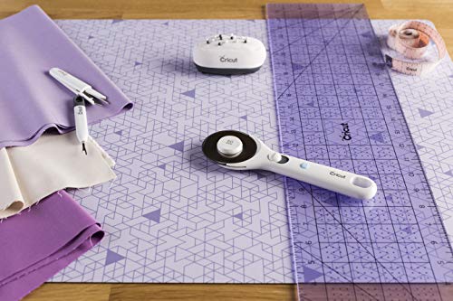 Cricut Rotary Cutter - Rotary Cutter for Fabric, Sewing and Quilting Projects - Compatible For Both Right- and Left-Handed Use - [60mm]