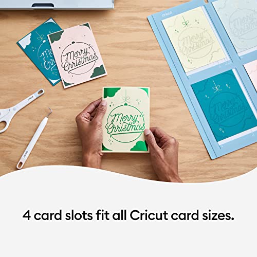 Cricut Card Mat 2x2, Reusable, Non-Slip Craft Mat, Create Four Cards Simultaneously, Perfect for Bulk Card Making, Compatible with Cricut Maker & Cricut Explore Crafting Machines