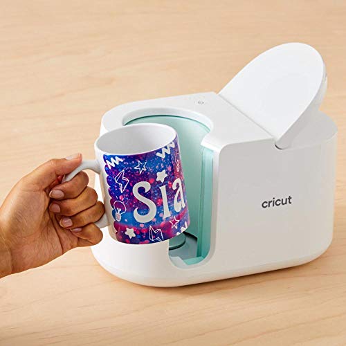 Cricut Mug Press Machine Bundle - Heat Press Machine for Coffee Mugs, Heat Press for Sublimation, Infusible Ink Transfer Paper, Sublimation Mug Blanks, DIY Project Designs, Gift Ideas, Craft Projects,