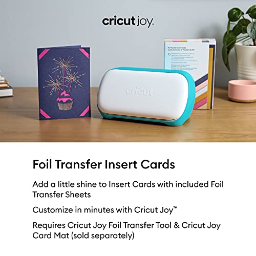 Cricut Joy, Sensei Sampler Foil Transfer Insert Cards,10 Pack
