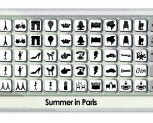 Cricut Seasonal Cartridge, Summer in Paris