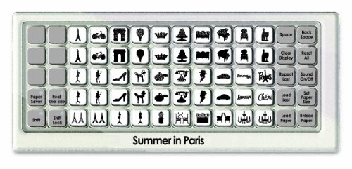 Cricut Seasonal Cartridge, Summer in Paris