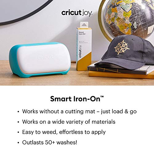 Cricut Joy Smart Patterned Iron On Vinyl - Natalie Malan Sunset Blossom (5.5 in x 12 in), HTV Vinyl Roll for DIY Projects, Matless Cutting, All-Surface Application, Outlasts 50+ Washes