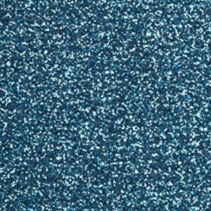 Cricut Glitter Iron On Vinyl Sheets, 12" x 19", DIY Supplies, HTV Rolls - Aqua