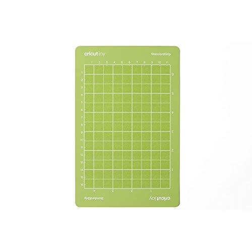 Cricut Joy StandardGrip Mat 4.5" x 6.5" Reusable Cutting Mat for Crafts with Protective Film, Use with Cardstock, Iron On, Vinyl and More, Compatible with Cricut Joy Machine