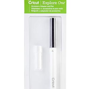 Cricut Explore One Accessory Adapter and Pen, Black