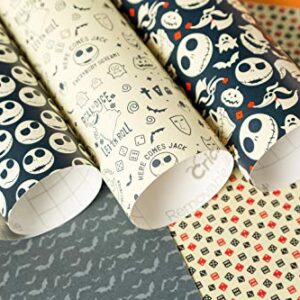 Cricut Patterned Premium Vinyl Removable, Nightmare Before Christmas, Jack Is Back