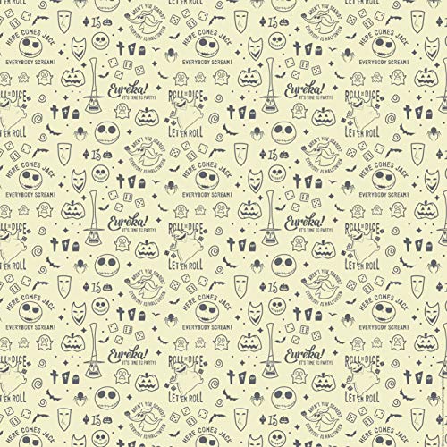 Cricut Patterned Premium Vinyl Removable, Nightmare Before Christmas, Jack Is Back