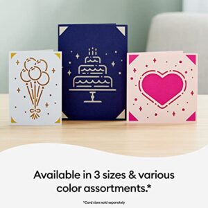 Cricut Insert Cards S40, Create Depth-Filled Birthday Cards, Thank You Cards, Custom Greeting Cards at Home, Compatible with Cricut Joy/Maker/Explore Machines, Sensei Sampler (30 ct)