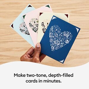 Cricut Insert Cards S40, Create Depth-Filled Birthday Cards, Thank You Cards, Custom Greeting Cards at Home, Compatible with Cricut Joy/Maker/Explore Machines, Sensei Sampler (30 ct)