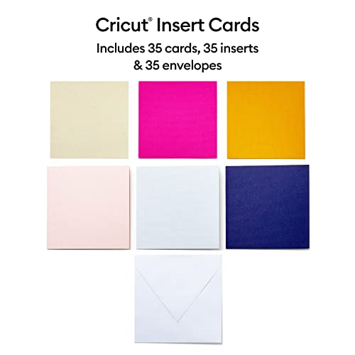 Cricut Insert Cards S40, Create Depth-Filled Birthday Cards, Thank You Cards, Custom Greeting Cards at Home, Compatible with Cricut Joy/Maker/Explore Machines, Sensei Sampler (30 ct)