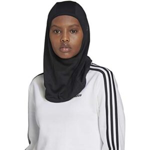adidas women’s sport hijab, black, small