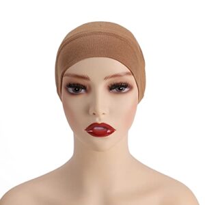 3 Pieces Women Under Scarf Hat Cap Bone Bonnet Hijab Islamic Neck Cover Muslim Under Scarf Hijab Cap Wine