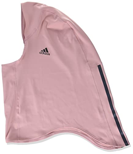 adidas Women's Run Icon 3-Stripes Sport Hijab, Wonder Mauve, Medium