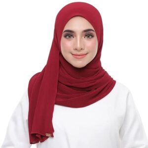 Al-Mansee Modesty Chiffon Hijabs (Chiffon #23 Amethyst Lilac)