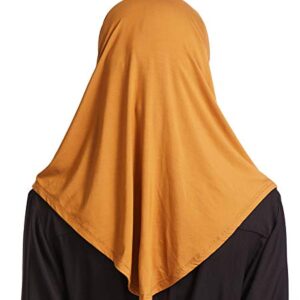 GladThink Women Girl Muslim Long Hijab Camel