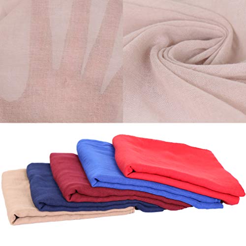 LMVERNA Cotton Hijabs For Women Solid Color Scarfs Large Shawls And Wraps For Evening Dresses(Beige)