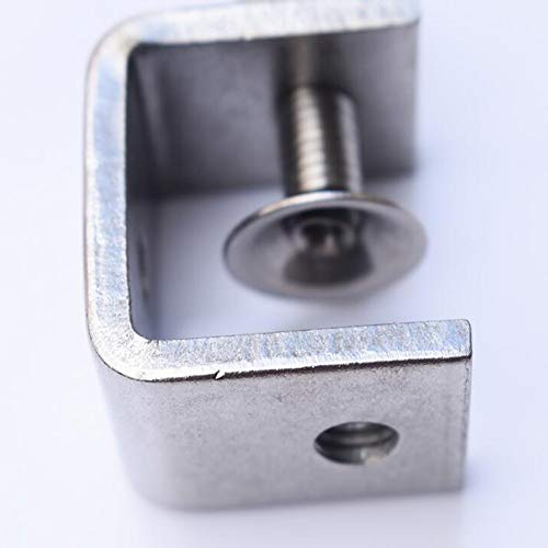 luluxing 4Pcs 304 Stainless Steel C Clamp Tiger Clamp Woodworking Clamp Heavy Duty C-clamp With Wide Jaw Openings