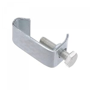 uxcell Galvanized Steel M10 G Clamp Duct Flange Clip for Rectangular Tube Connection
