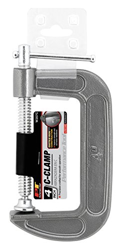 Performance Tool W207C "C" Clamp, 4", Malleable Iron