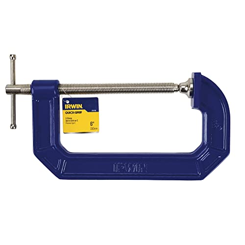 IRWIN QUICK-GRIP C Clamp, 6-Inch (225106)