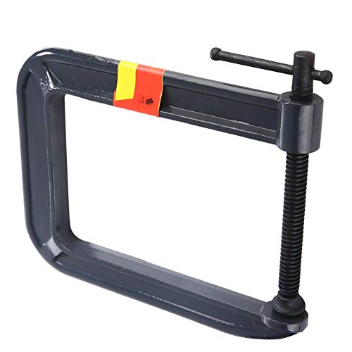 C-Clamp, Heavy Duty Deep Throat U-Clamp Woodworking Carpentry Device for Clamping(100,185mm)