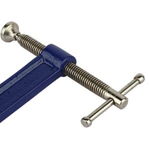 IRWIN Tools QUICK-GRIP 100 Series Deep Throat C-Clamp, 2-inch by 3 1/2-inch Throat (225123)