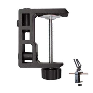 replacement heavy duty c clamp for 1/2” base magnifying lamp，xinme desk lamp，swing arm lamp，phone mount，i pad mount，tablet holder，mic holder