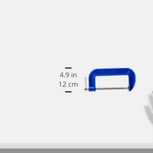 Blue Spot 10043 6-inch Fine Thread G-clamp