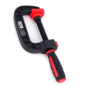 Quick Release Clamp G Clamp Hand Grip Holder C Clamp for DIY Woodworking(3 inch opening 75MM)