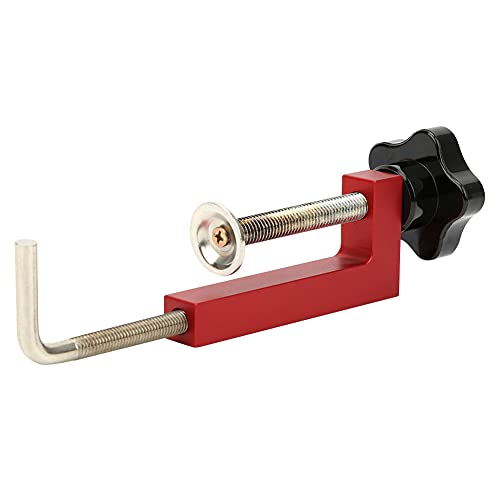 Woodworking Clamp, Rust Proof Universal G Clamp for Professional Manufacturing(Red)