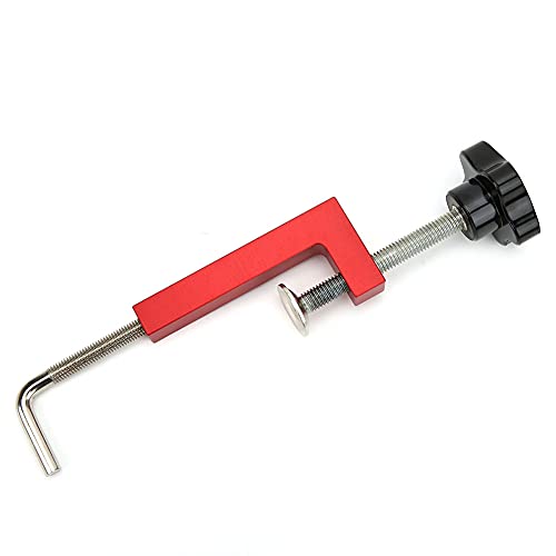 Woodworking Clamp, Rust Proof Universal G Clamp for Professional Manufacturing(Red)