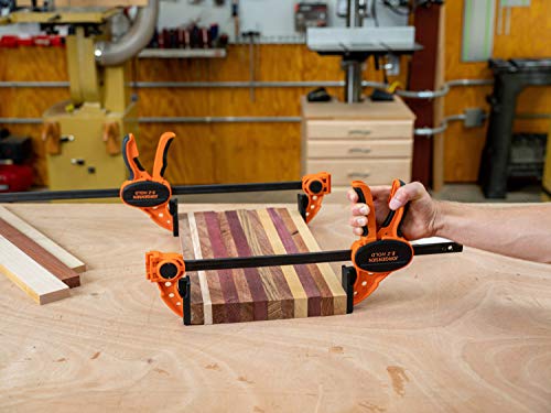 Pony Jorgensen 33406 ISD-3 6-Inch One-Handed Clamp, Orange