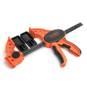 Pony Jorgensen 33406 ISD-3 6-Inch One-Handed Clamp, Orange