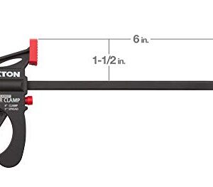 TEKTON 6 Inch Ratchet Bar Clamp / 9 Inch Spreader | 39180