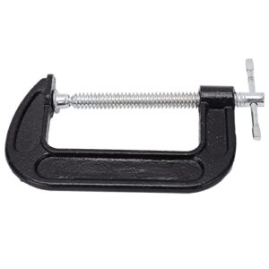 Metal G Clamp, High Torsion Metal Structure Rotating Handle Woodworking C Clamp for Home Induatry