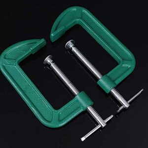 WOIWO 2 PCS Malleable G C Type Woodworking Clamp Manual Quick Fixing Clamp Clamp G Type Clamp C Type Clamp