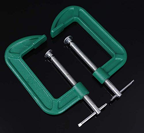 WOIWO 2 PCS Malleable G C Type Woodworking Clamp Manual Quick Fixing Clamp Clamp G Type Clamp C Type Clamp