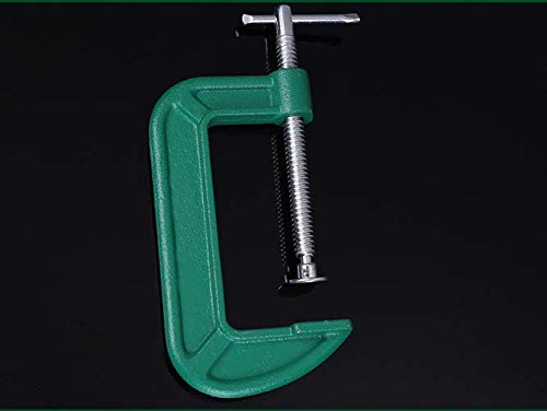 WOIWO 2 PCS Malleable G C Type Woodworking Clamp Manual Quick Fixing Clamp Clamp G Type Clamp C Type Clamp