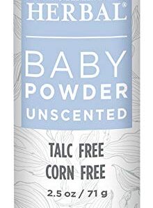 Talc Free Baby Powder, Cornstarch Free Baby Powder, Unscented Fragrance Free Powder, Arrowroot Baby Powder, Talc-Free Baby Powder, Ora’s Amazing Herbal