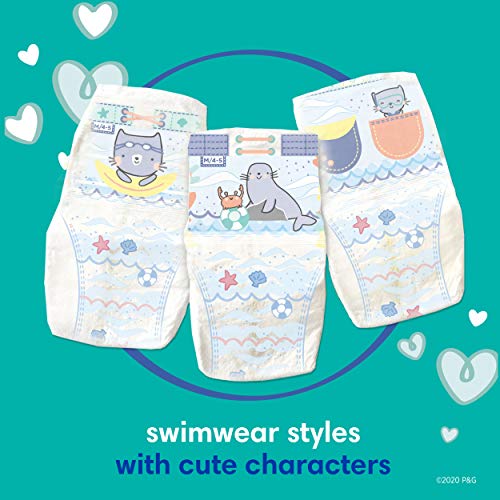 Pampers Splashers Swim Diapers Size M 18 Count