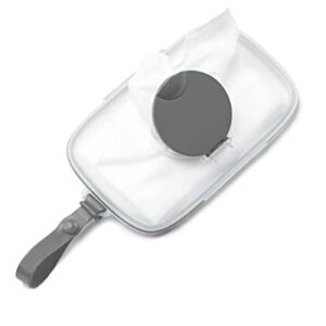 Skip Hop On-The-Go Wipes Dispenser, Grab & Go, Grey