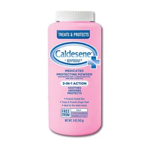 caldesene medicated protecting powder, cornstarch & zinc oxide, talc free, 5oz