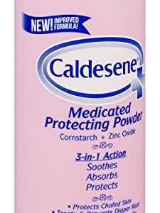 Caldesene Medicated Protecting Powder, Cornstarch & Zinc Oxide, Talc Free, 5oz