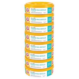 Munchkin® Arm & Hammer Diaper Pail Refill Rings, 2,176 Count, 8 Pack (272 Count each)