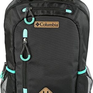 Columbia Carson Pass Backpack Diaper Bag - Black Large Diaper Bag with Multiple Organizer Pockets and Thermal Bottle Pocket with Therma-Flect Radiant Barrier